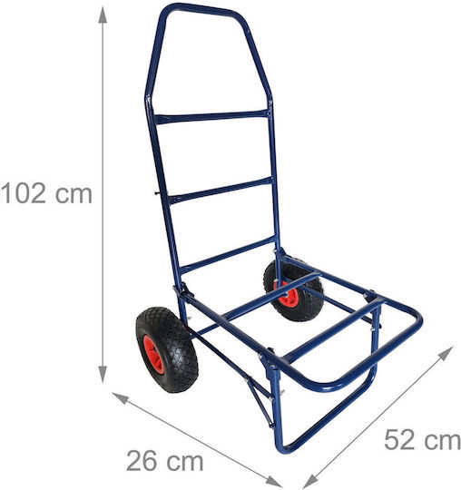 Relaxdays Sistem pentru Transport / Ridicare a Sarcinilor pentru Greutate de până la 80kg