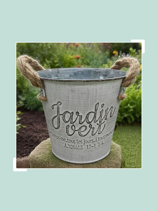 Relaxdays Vaze Pentru Plante Gri 12.5x14x14cm 3 Buc