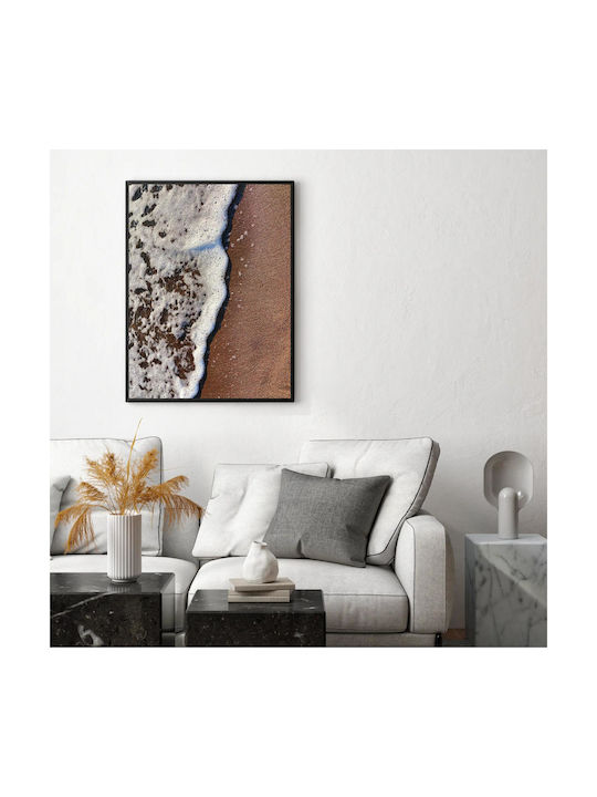 Πίνακας Waves On Beach Κύματα Στην Παραλία 100x150