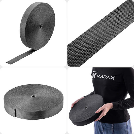 Kadax Baum Bindetape 40 Mm x 50 M Schwarz