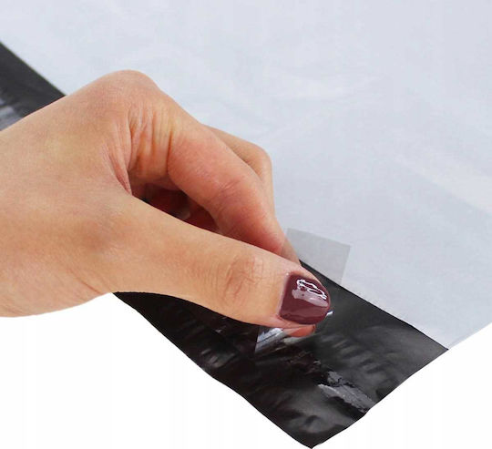 White Courier Folio Bags B3 400x500mm 100 Pcs