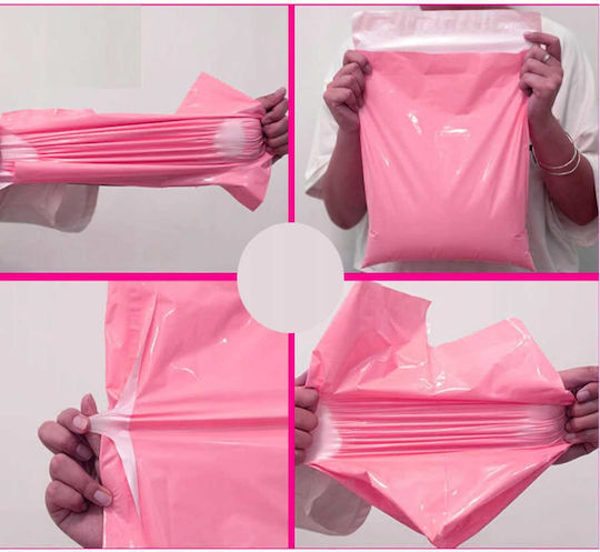 Pink Courier Bags A3 310x420mm 50 Pcs