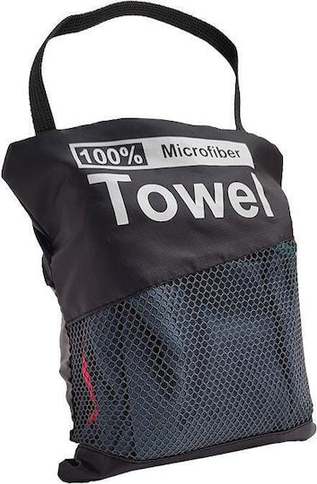 Summer Club Πετσέτα Microfiber σε Θήκη Μπλε 90εκ.