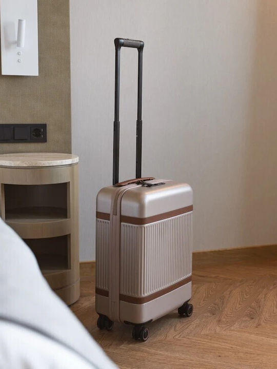 The Chesterfield Brand Cabin Hard Suitcase Sandy Beach with 4 Wheels Height 55cm