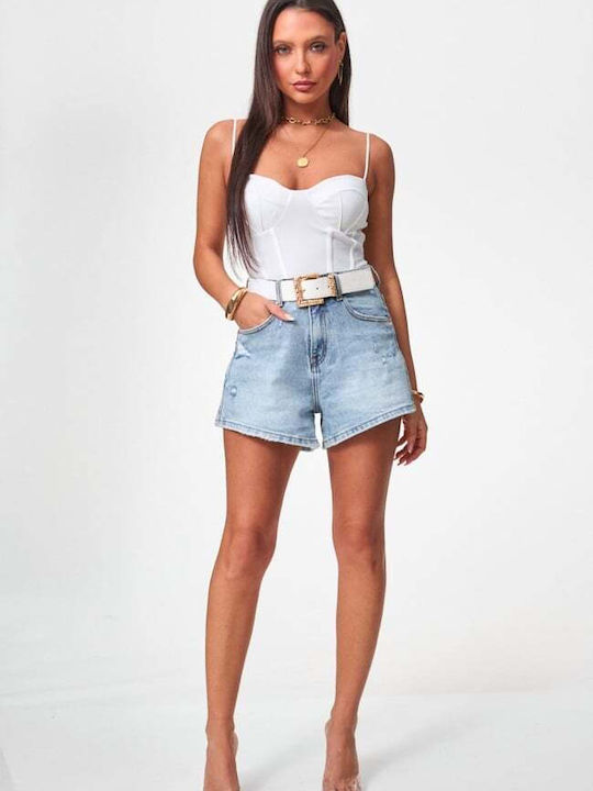 Women's Crop Top White