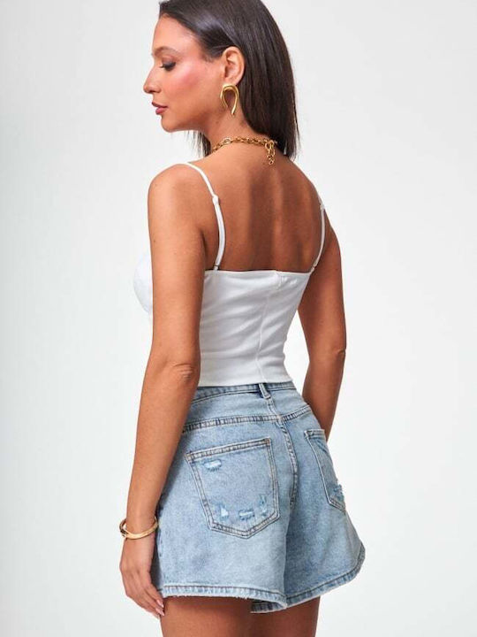 Women's Crop Top White