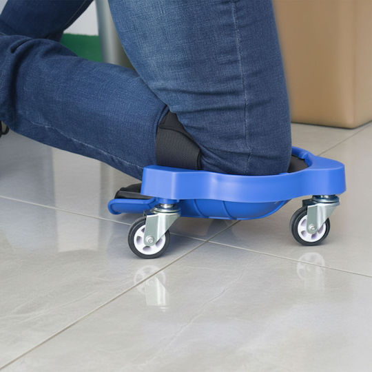 Relaxdays Knee Pads Wheels Blue Black 9x29.5x22 Cm