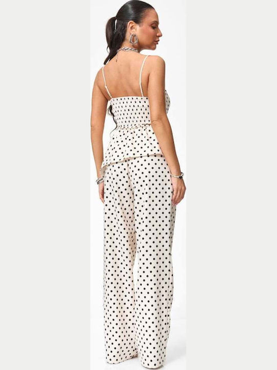 Women's Beige Set with Trousers