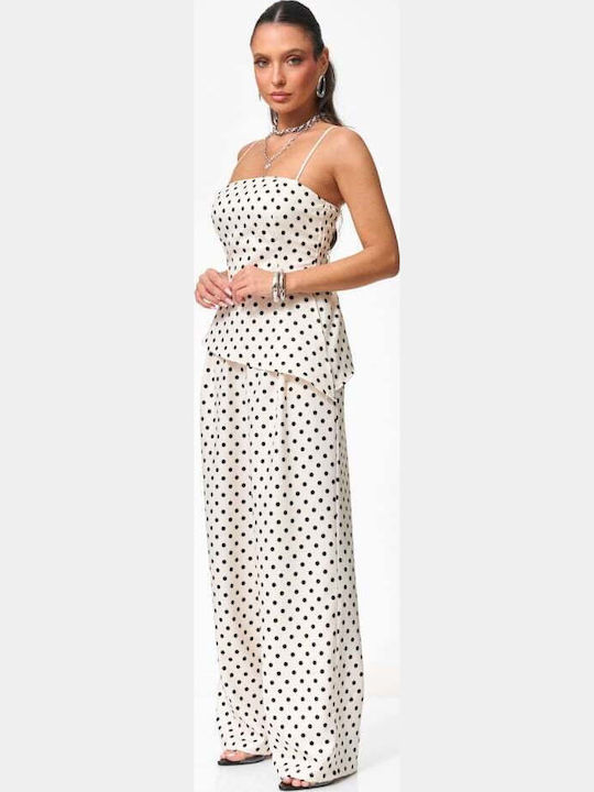 Women's Beige Set with Trousers