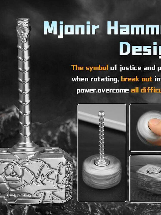 Fidget Spinner Μπρελόκ 2 1 – Σφυρί & Ασπίδα Σούπερ Ήρωα G43645