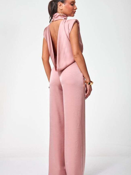 Damen Jumpsuit Rosa