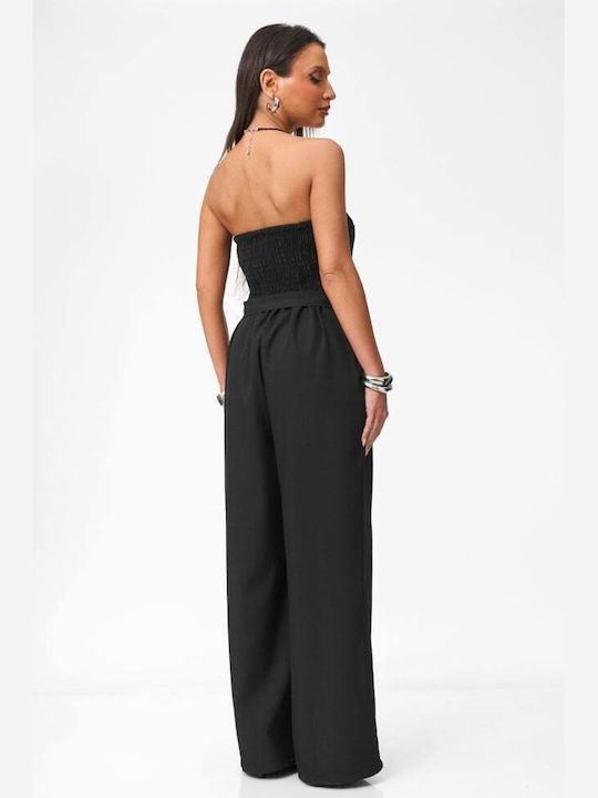 Damen Strapless Vollbein-Formular Schwarz