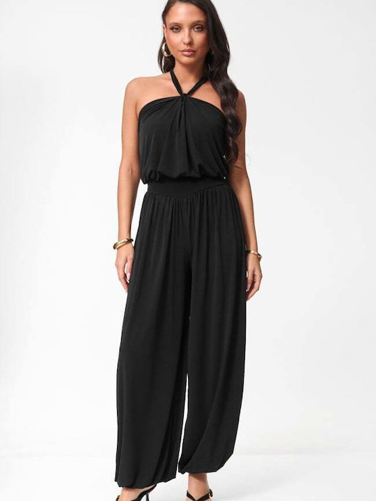 Women's Black One-piece Jumpsuit