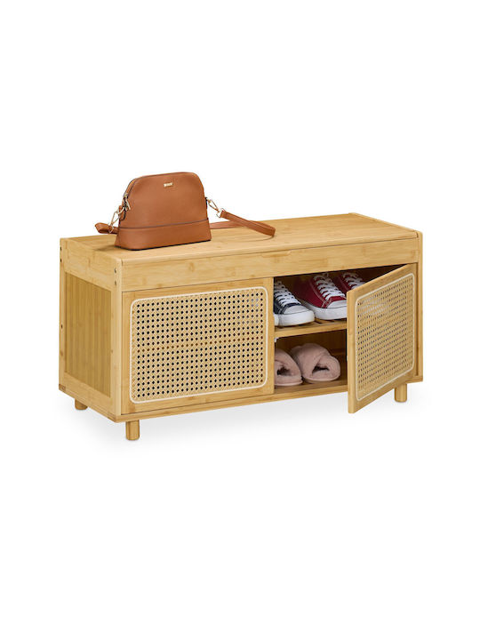 Pantofar din Bambus 90x37x45cm