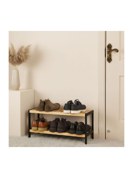 Organizator Pantofi din Bambus 70x26x33cm