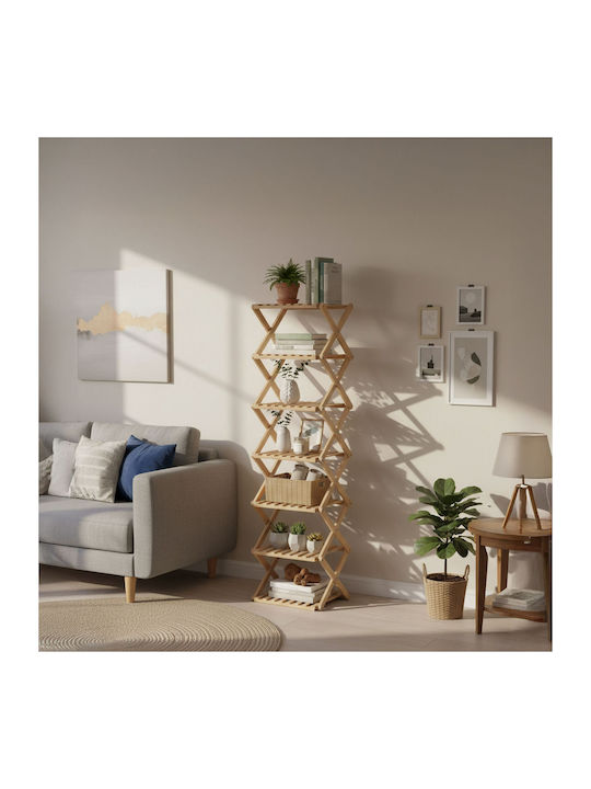 Shoe Organizer Made of Bamboo 84x28x28cm