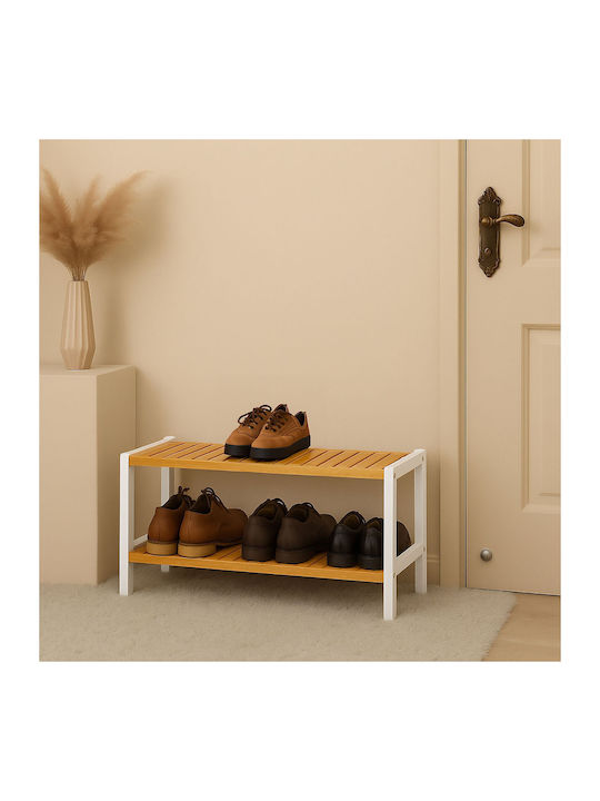 Schuhorganisator aus Bambus 70x26x33cm
