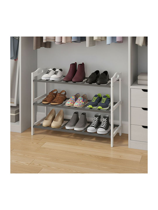 Organizator Pantofi din Bambus 70x25x48cm