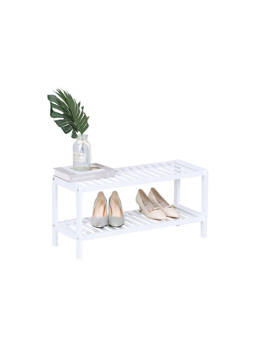Shoe Organizer Made of Bamboo 70x24.5x33.5cm