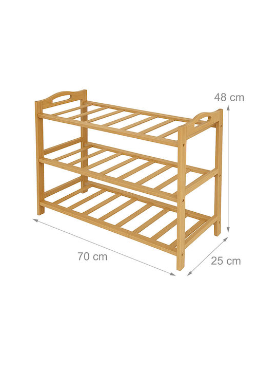 Παπουτσοθήκη από Μπαμπού 70x25x48cm