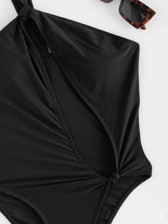 Swimsuit with Openings Black