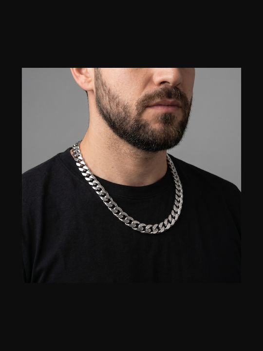 Kiriakos Gofas Men's Steel Neck Chain