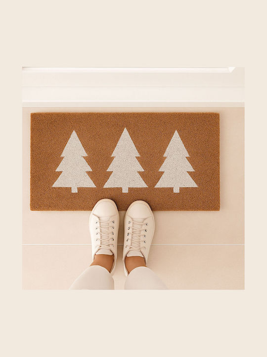 Relaxdays Doormat From Coconut Tree Green x40cm