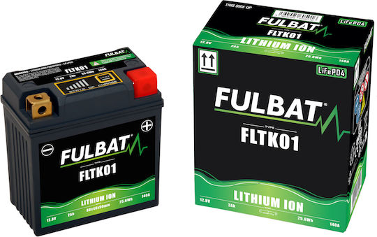 Fulbat Ful Lithium Batterie Fltk01 Ltk01 Lithium Eisenphosphat