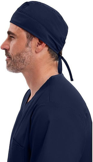 Cherokee Unisex Scrub Navy Blue Cotton and Polyester