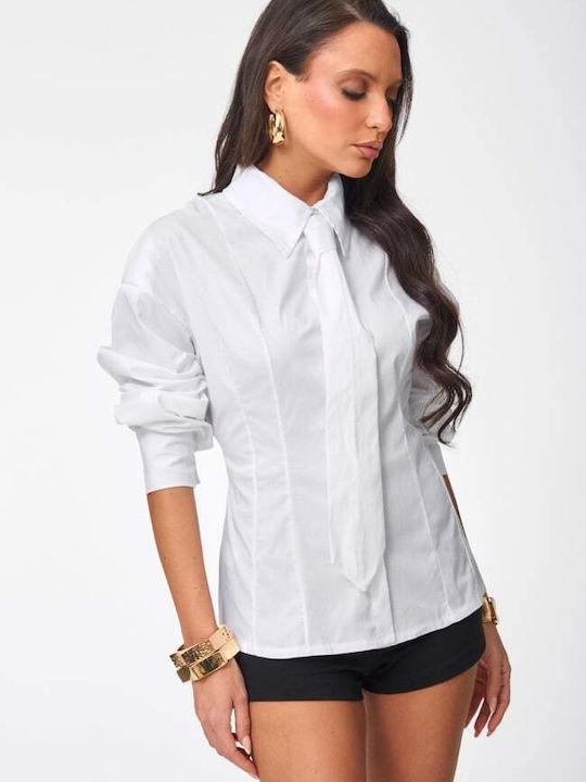 Long Sleeve Women's Shirt White