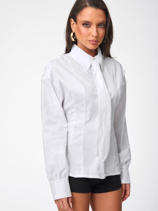 Long Sleeve Women's Shirt White