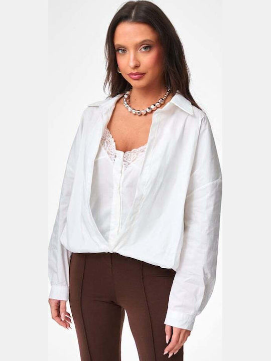 Long Sleeve Women's Shirt White