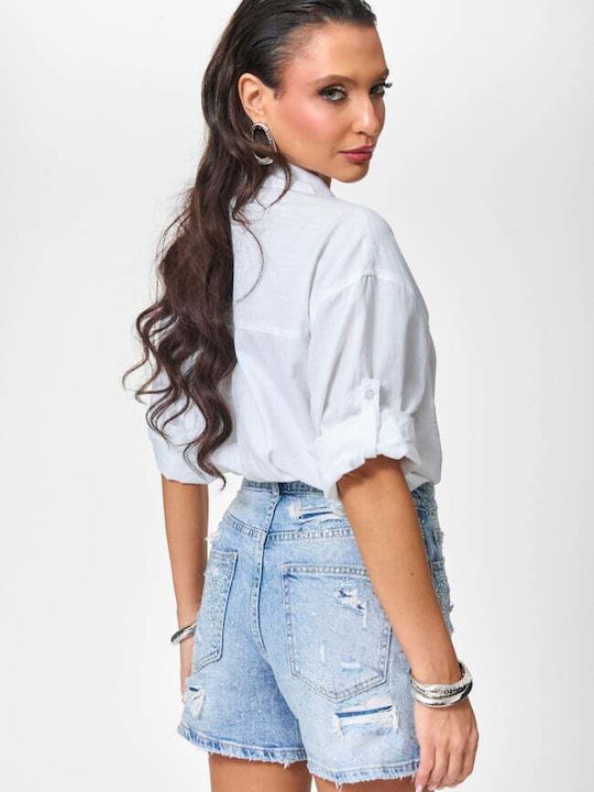 High Waist Women's Jean Pants