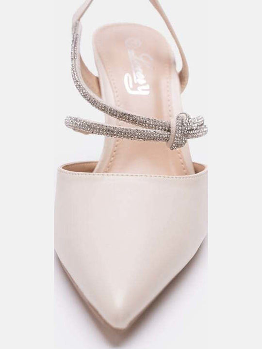 Beige Pumps