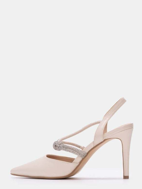 Beige Pumps