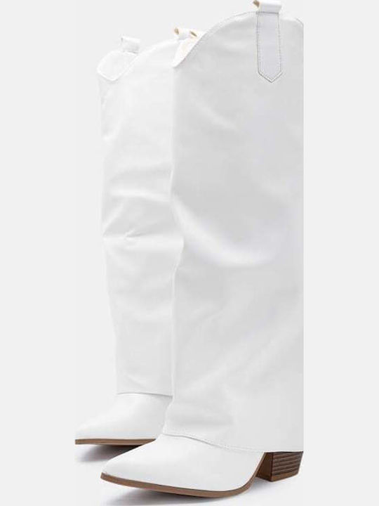 Women's Cowboy Boots White