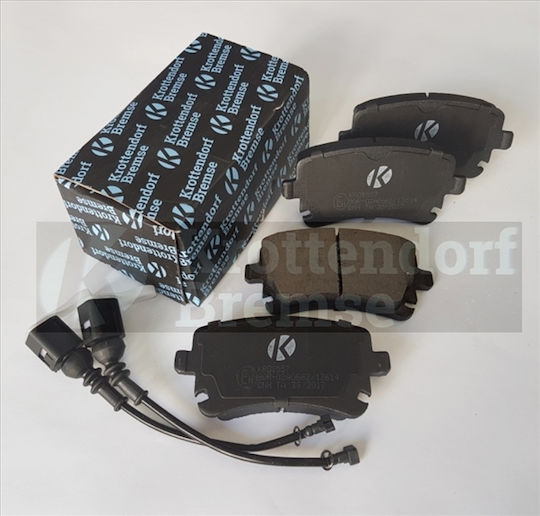 Set Plăcuțe de Frână Disc Krottendorf Kro1557