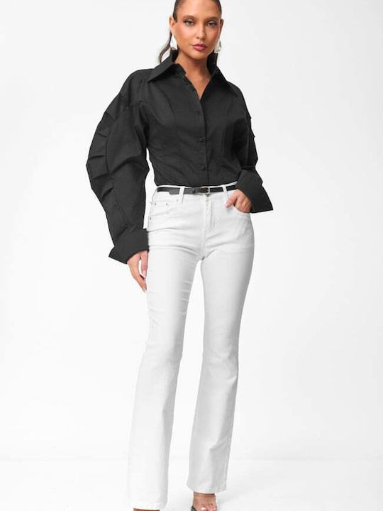 Long Sleeve Women's Shirt Black