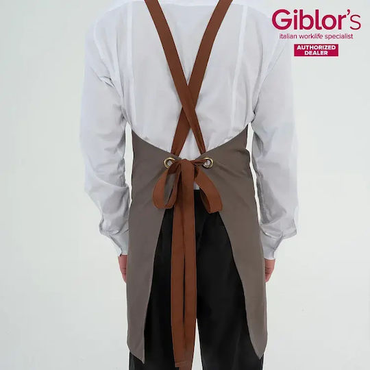 Giblor's Waiter / Barista / Bartender Waist Apron Beige