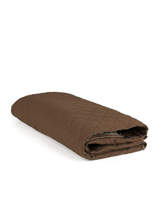 Maxx World Wasserdicht Elastische Abdeckung Zweisitziges Sofa Braun/Beige 180x240cm