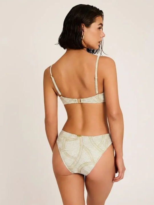 Set Bikini με Ελαφριά Ενίσχυση Χρυσό