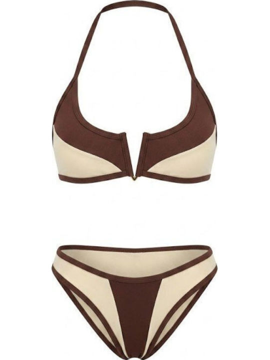 Set Bikini Καφέ
