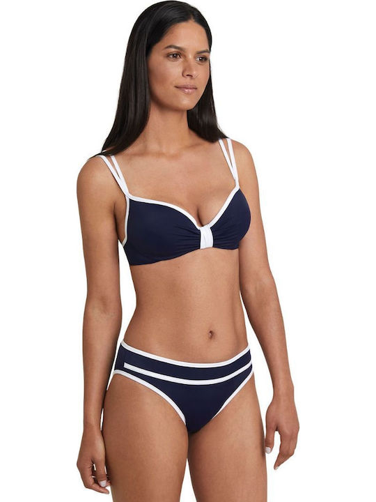 Set Bikini Push-Up Marineblau