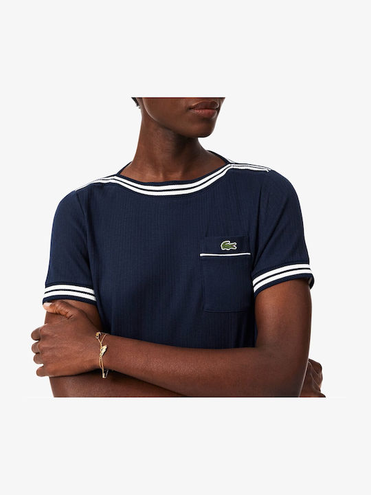 Lacoste T-Shirt Σκούρο Μπλε