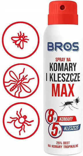 Bros Spray Insecto-repellent Deet Potrivit pentru Copii 90ml