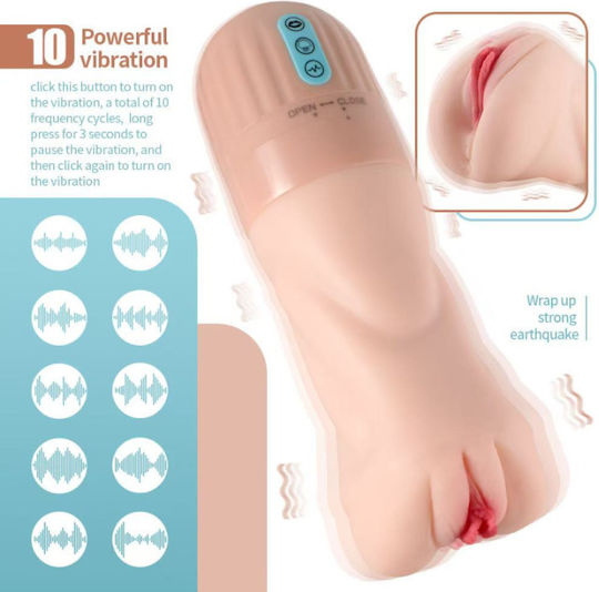 APH Masturbator Vagina με Δόνηση APH-39349-DHD