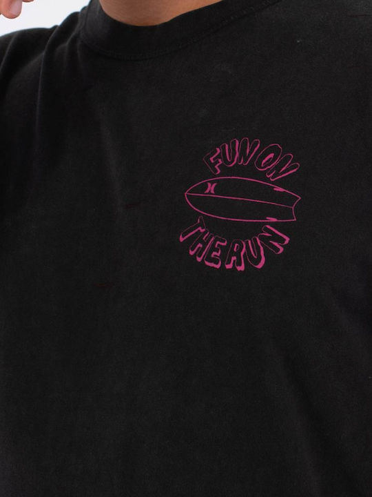 T-shirt Μαύρο
