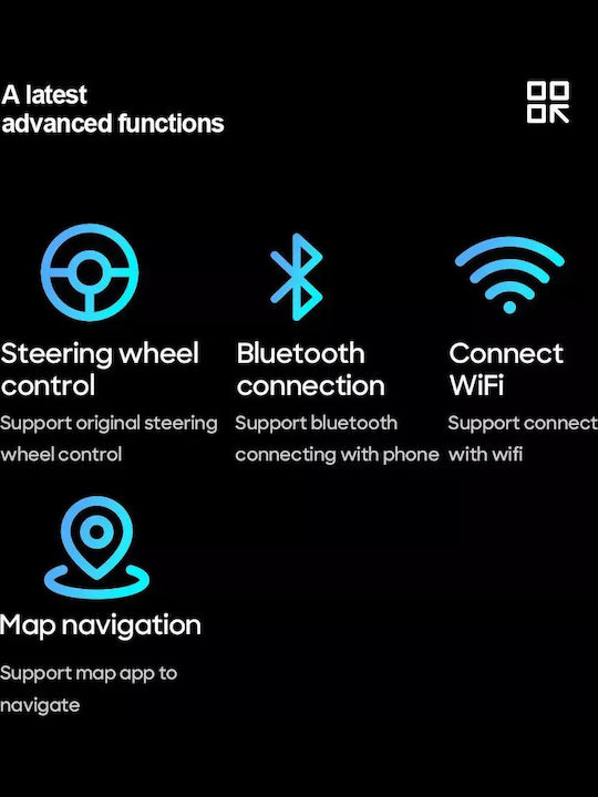 Car Audio System for Mitsubishi Space Star 2013-2020 Bluetooth USB WiFi GPS Apple CarPlay Android Auto with 9" Touch Screen