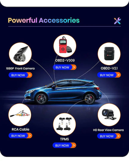 Car Audio System for Hyundai Getz 2002-2011 Bluetooth USB WiFi GPS Apple CarPlay Android Auto with 9" Touch Screen