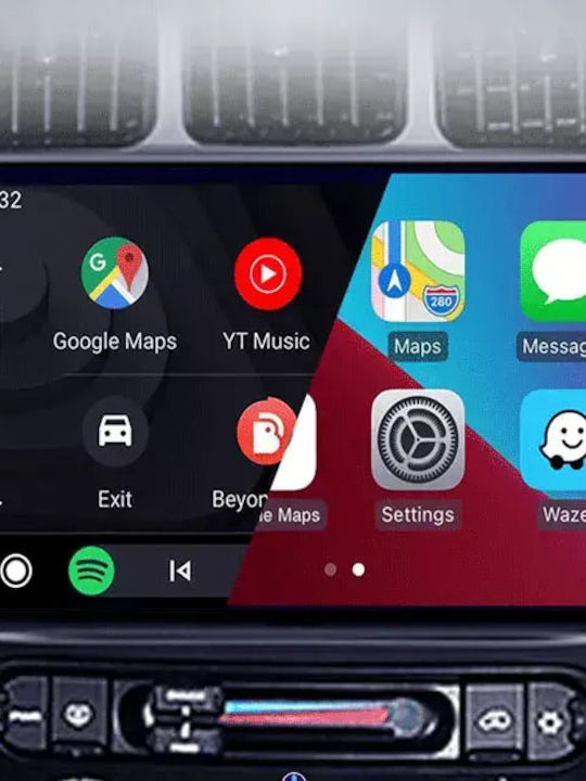 Car Audio System for Mitsubishi Lancer 2000-2007 Bluetooth USB WiFi GPS Apple CarPlay Android Auto with 9" Touch Screen